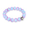 Lavendel | Silber | Meerjungfrau Glas Statement Armband